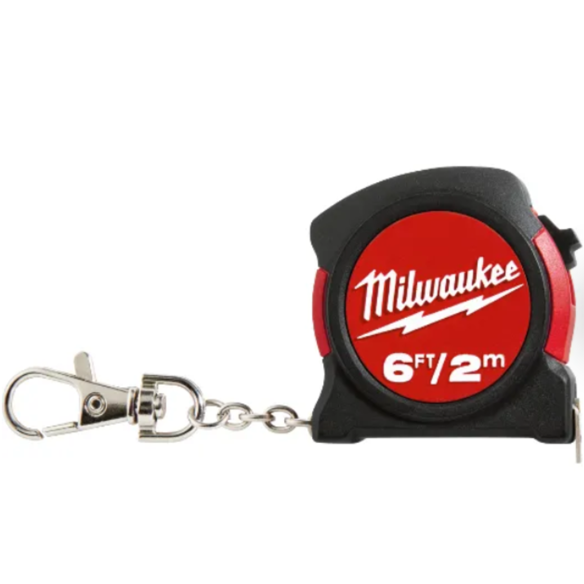 MILWAUKEE 2M/6FT Pocket Measuring Tape With Key Chain 48-22-5506